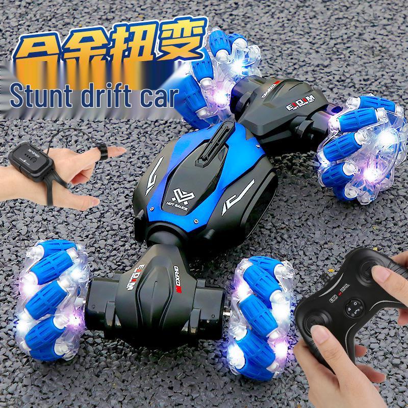 

Alloy Gesture-Sensing Stunt Car: Off-Road Drifting, Twisting, Climbing Remote Control Toy for Kids One Battery - No Spare