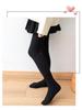 Khmer Cotton Tights for Children - Large Cable Knit, Open Crotch with Bowknot Style, Dual-Use Base Layer Pants for Toddlers and Girls