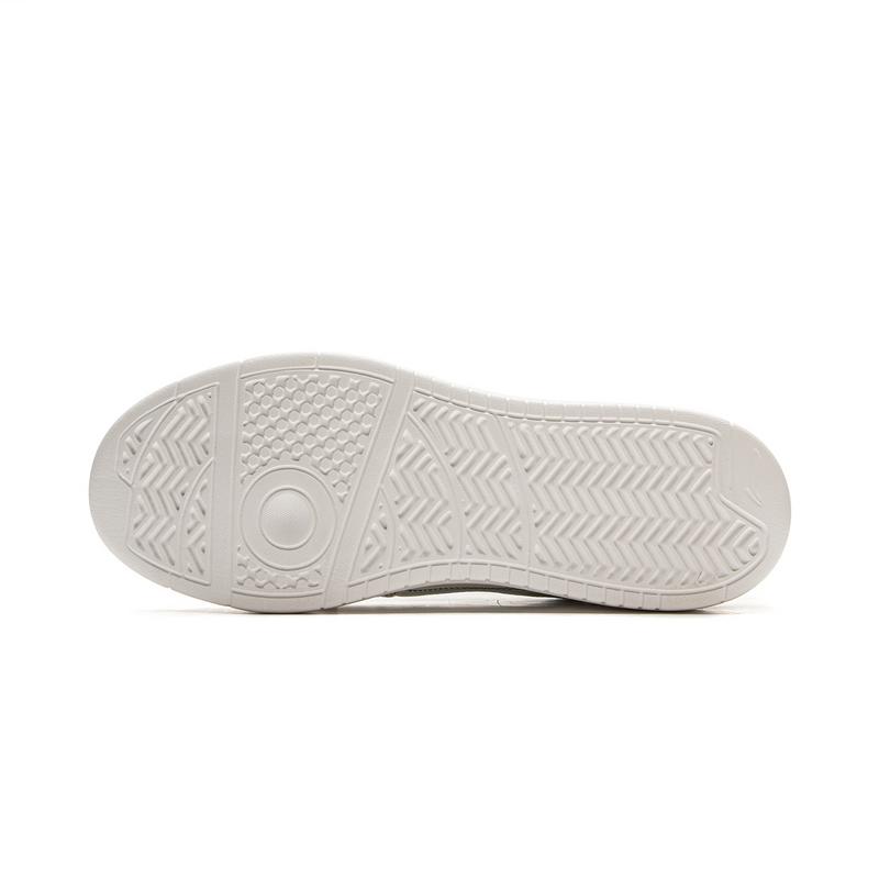 New LiNing Acer Truncatum Impact Resistance And Abrasion Resistant Low Top Skateboard Shoes Men's White Green AGCV143-4