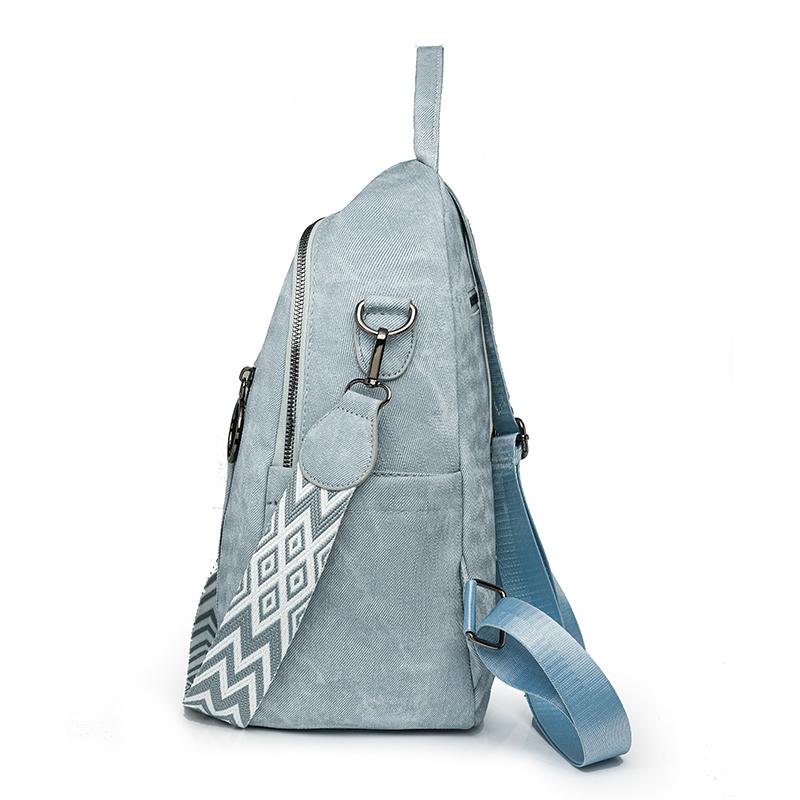 Vintage Women's Backpack Student Schoolbag Large Capacity Travel Backpack