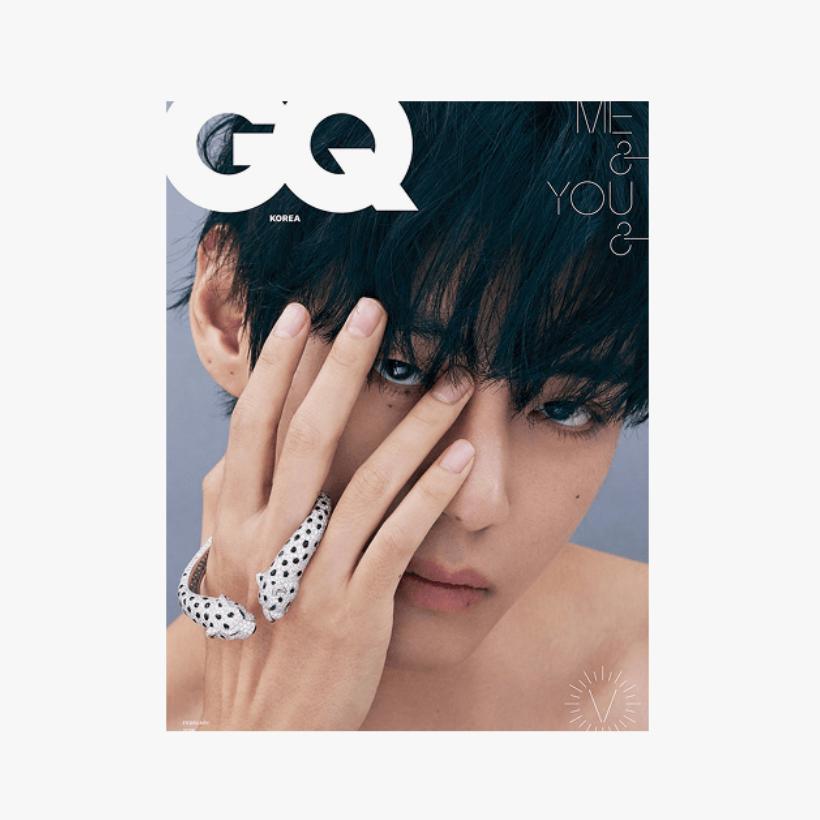 GQ Korea Magazine February BTS V Cover