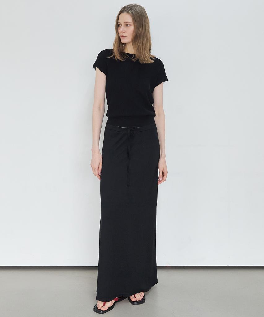 Nutopeu Comfort Long Skirt_Black
