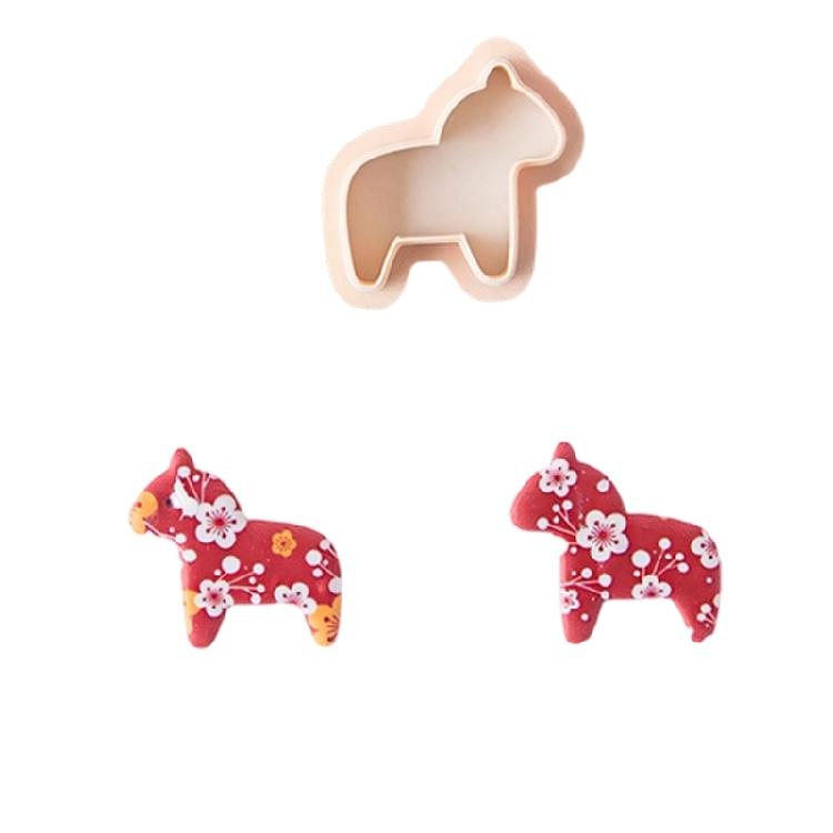 

New Year Theme Clay Mold Set Plastic Construction Earring Moulds Perfect for Handmade Jewelry and Crafting Enthusiasts