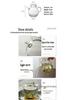 Handmade Transparent Borosilicate Glass Teapot with Filter - Mini Kung Fu Tea Set