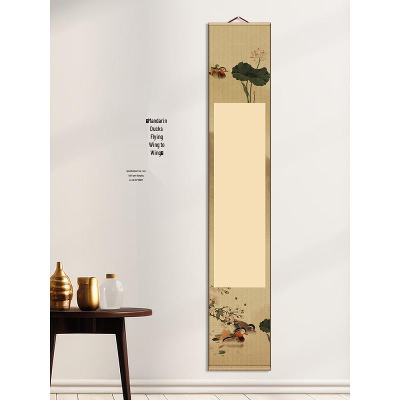 Blank Xuan Paper Scroll for Calligraphy and Painting - Zen Thousand Miles Hanging