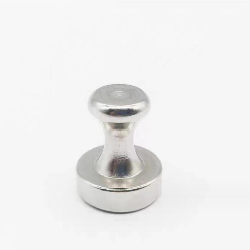 Strong Metal Magnetic Thumbtacks - 12x16, 16x20, 20x25 12*16mm Standard Magnetic Nickel Color (1 pc)