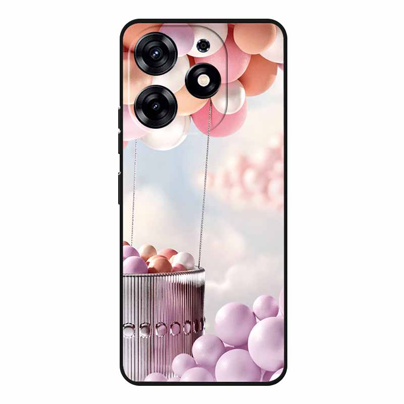 For Tecno Spark 20 Pro Case Wolf Soft Silicone TPU Back Cover Phone Cases For Tecno Spark20 Pro KJ6 Cute Animals Protector Funda