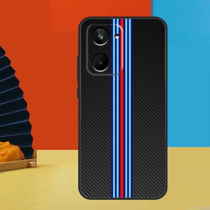 Carbon Fiber For Realme 15 Pro 10 11 12 13 14 Pro Plus GT6 GT7 C51 C53 C55 C61 C63 C65 C67 C71 C75 Case