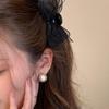 2025 Mesh Bow Hair Clip: Cute Japanese Style for Girls