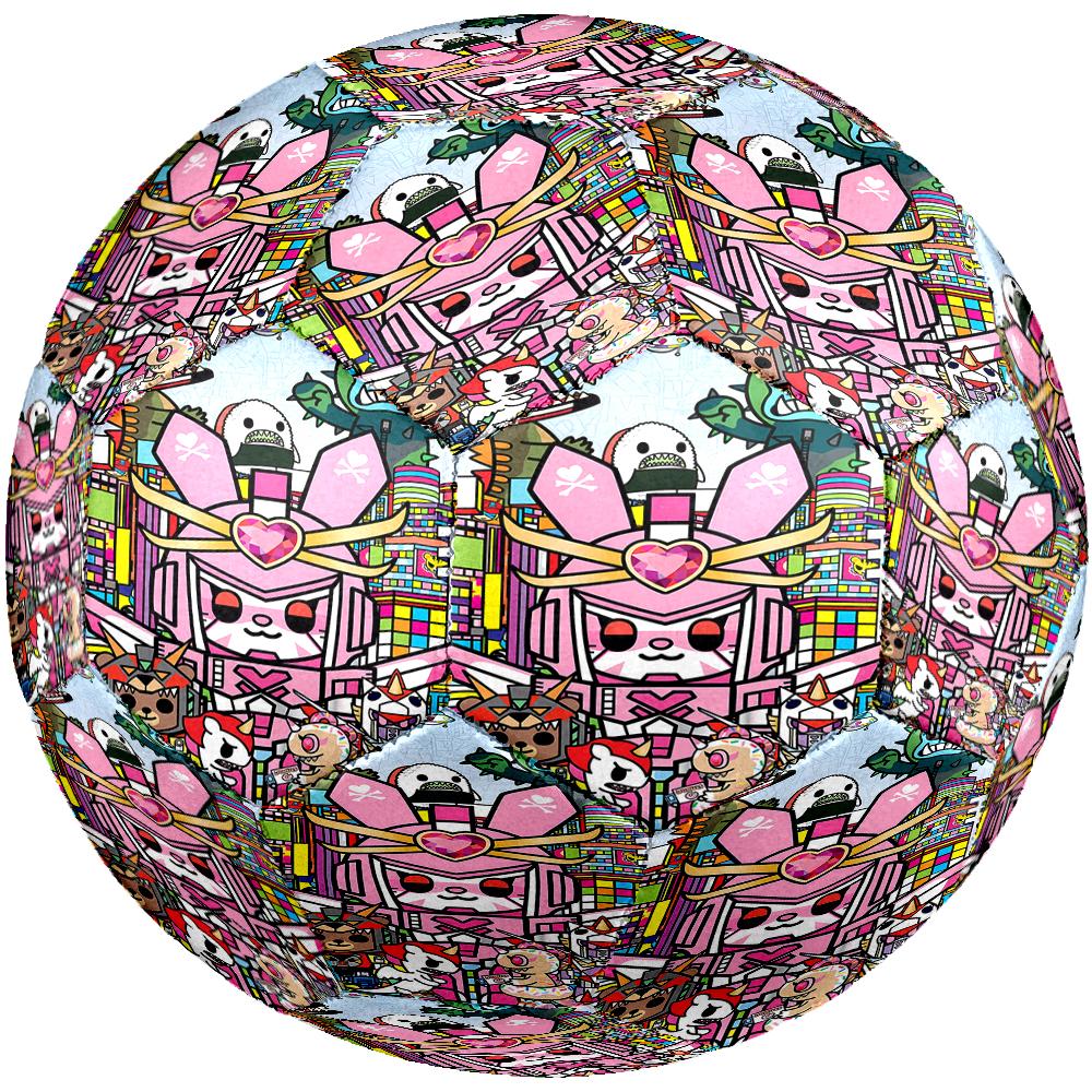tokidoki Theme Size 5 Soccer Ball, Suitable for Both Indoor and Outdoor Matches, a Gift Suitable for Everyone.