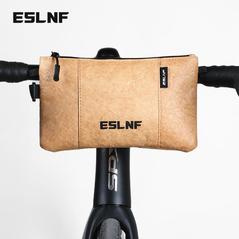 ESLNF Eco-friendly Cycling Pouch Riding Bicycle Handlebar Bags Mountain Road Bike Purse Crossbody Bag