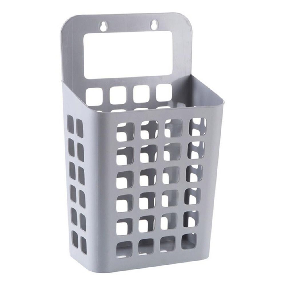 Folded Hanging Laundry Basket Draining Holes Dirty Laundry Organizer  Bedroom Closet