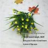 Fiori di Gigli Artificiali in Seta a Stelo Singolo per Decorazione Soggiorno o Tavola da Pranzo