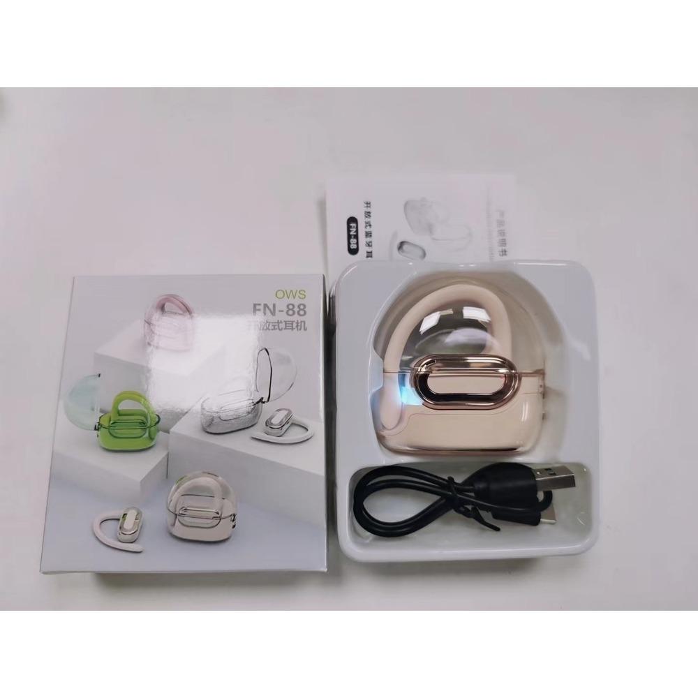 

Новые прозрачные камерные Bluetooth-наушники OWS обладают высокой мощностью и беспроводными ушными вкладышами TWS для спорта, Bluetooth-наушники имеют долгий срок службы бежевый