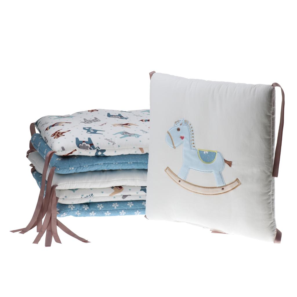 Baby Weicher Stoff Bettrandpolster Bettwäsche Bettwäsche-Set für Neugeborene Säuglinge Kinderbett Schutz