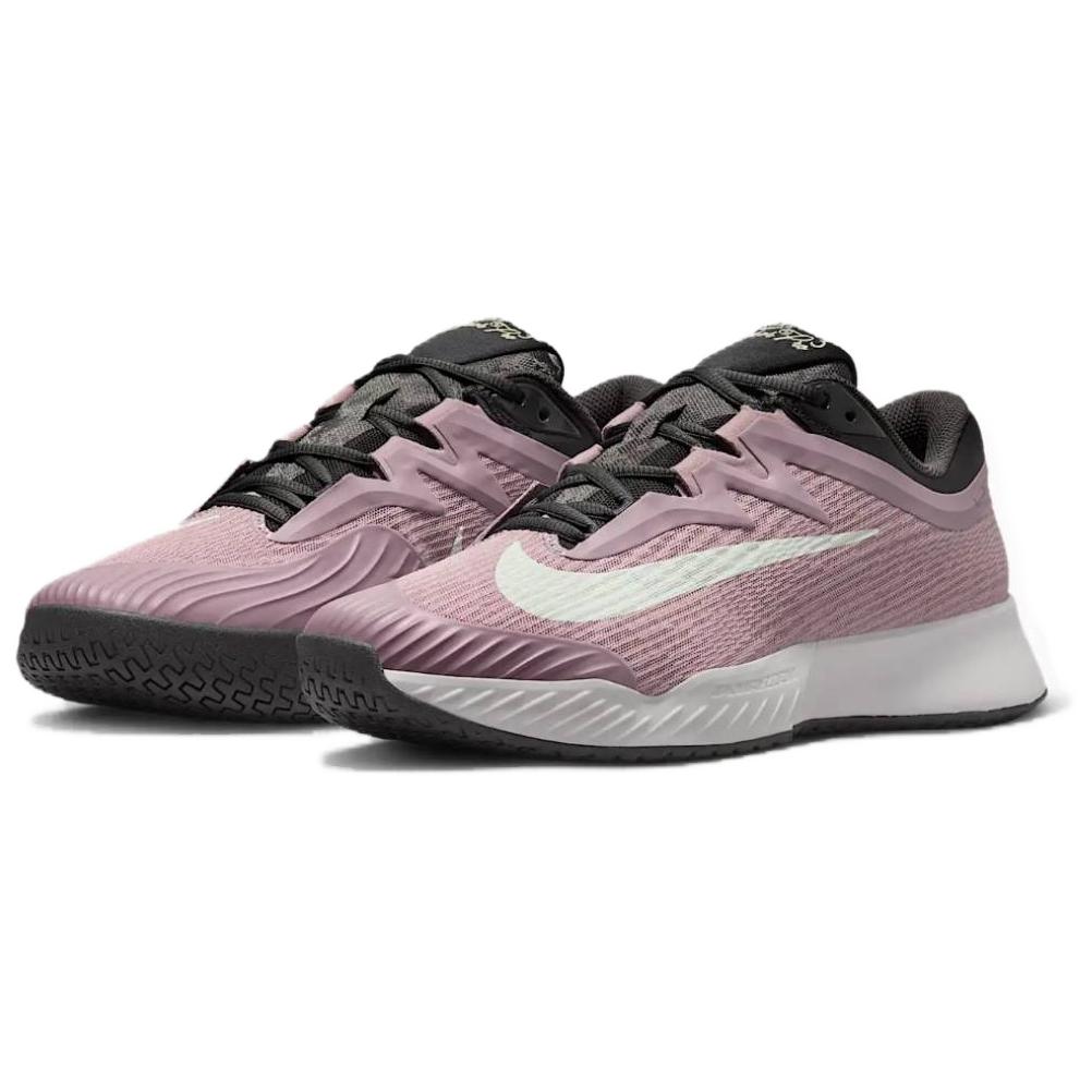 Nike Vapor Pro 3 Hartplatz Hellviolett Erz Herren Sneaker Schwarz Anthrazit Weit-Grau HV1453-200