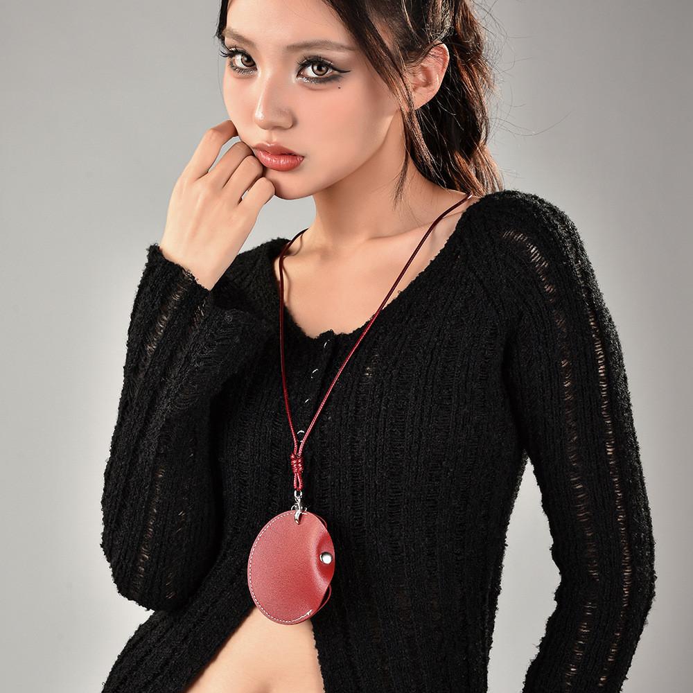 Sunglasses Leather Modern Holder Necklace For Women Featuring Stylish Geometric Design And Premium Craftsmanship