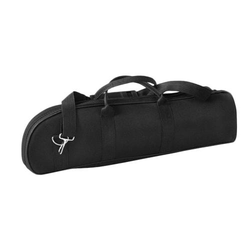 Trumpet Bag with Cushion, Trumpet Case, Wind Instrument Storage Cover, Double Zipper, Durable, Waterproof 600D Oxford Cloth, with Small Item Compartme