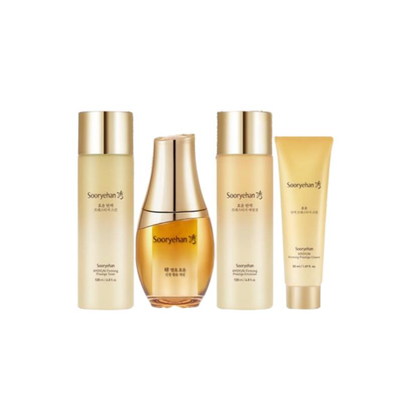 Sooryehan Hyoyun Elasticity Prestige 4-Piece Set (Skin 120ml + Serum 40ml + Emulsion 120ml + Cream 50ml)