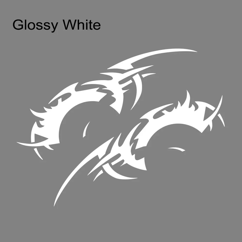 Car Sticker Large Flame Pattern Decal Side Body Door Rear Wheel Decor Cool Style Waterproof Auto DIY Exterior Decor Accessories