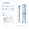 3/12 Color 3 in 1 Multi Functional Click Gel Pen Retractable Ballpoint Pen for Journal Writing Stationery School Office Supplies