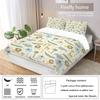 3-piece Down Duvet Cover Set with Cartoon Dinosaur Lion Pattern Print (1 Duvet Cover+2 Pillowcases, No Core) Soft Bedding Set