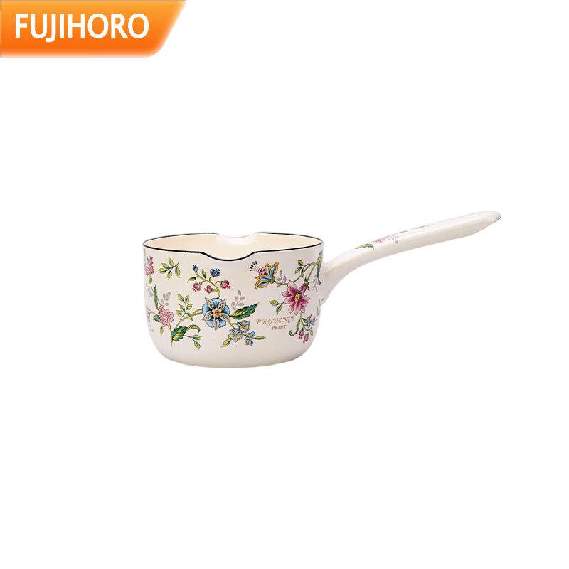 FUJIHORO Japanese Enamel Saucepan