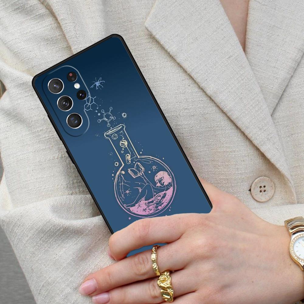 Biology and Chemistry PRINT Cell Phone Case for Samsung Galaxy S26 Ultra S25 S24 S23 S22 S21 S20 Note10 Cover
