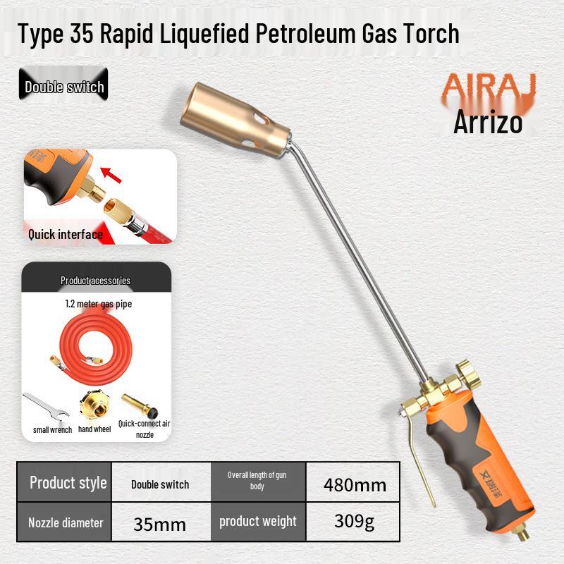 Liquefied Gas Torch for BBQ and Household Use - Arrizo