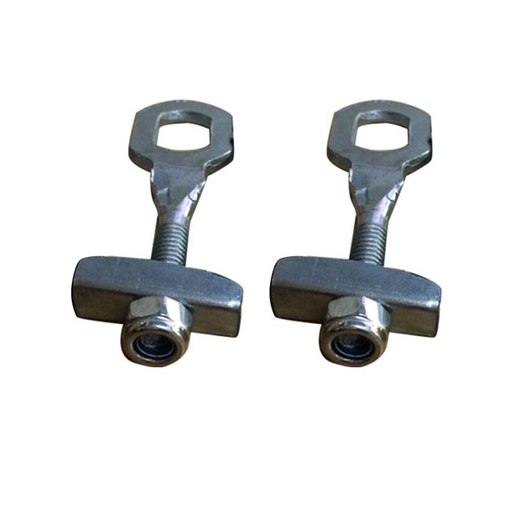 Bike Chain Tensioners Chain Adjuster Pull Tight Screw Tightness Adjust 2pcs