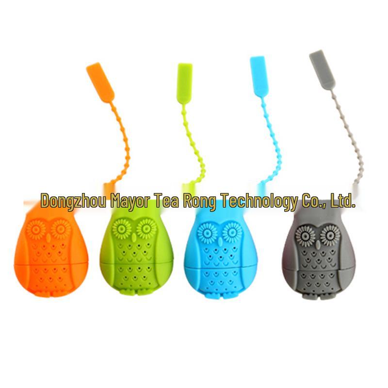 Creative Silicone Owl Tea Infuser and Strainer