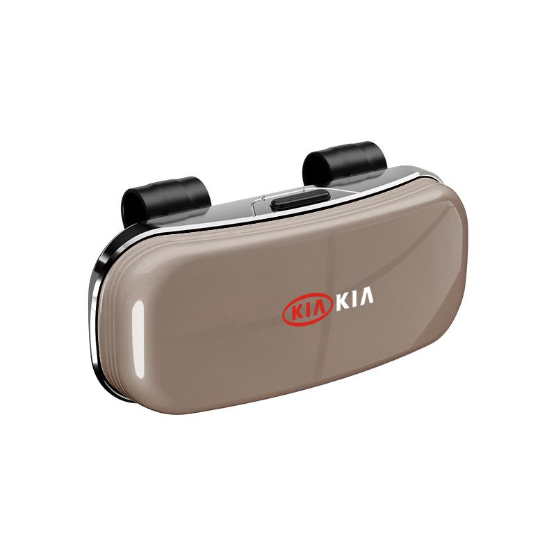BKPVCT1 Car Visor Glasses Box Auto Sunglasses Storage Case For KIA K3 Sportage Carnival K5 Seltos Pegas KX1 EV5 Sonet EV6 K4 EV3 Ceed K8