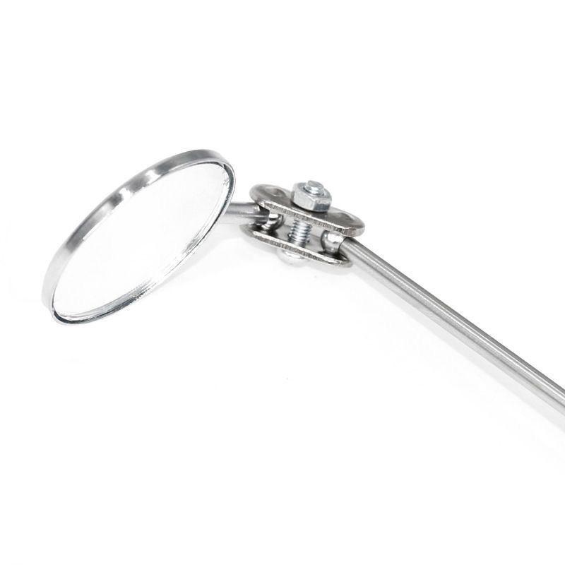 Universal Telescopic Inspection Mirror with Rear View and Endoscope Function, Iron Name, Diameter Spot Check Mirror