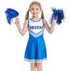 Children's cheerleading costumes, kindergarten baby girl cheerleading costumes, stage performance school cheerleading costumes