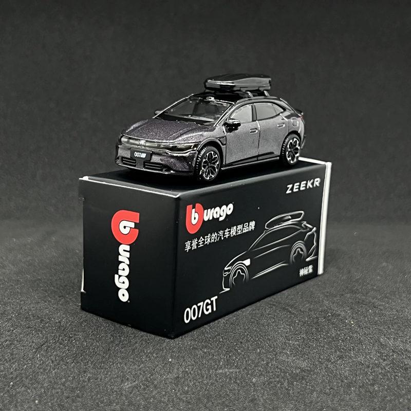 Bburago 1:64 Zeekr 007Gt Alloy Station Wagon Car Model Diecast Metal New Energy Vehicle Car Model Simulation Collection Kid Gift