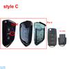 Upgrade Car Key Fob Case Shell Housing For Skoda Seat B5 Mk6 Caddy Tiguan Octavia For Volkswagen Jetta Golf Polo Passat Beetle