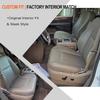 GXARTS Non-Perforated Driver Side Bottom Replacement Leather Seat Cover Tan Compatible with Chrysler Town & Country 2008 2009 2010 2011 2012 2013
