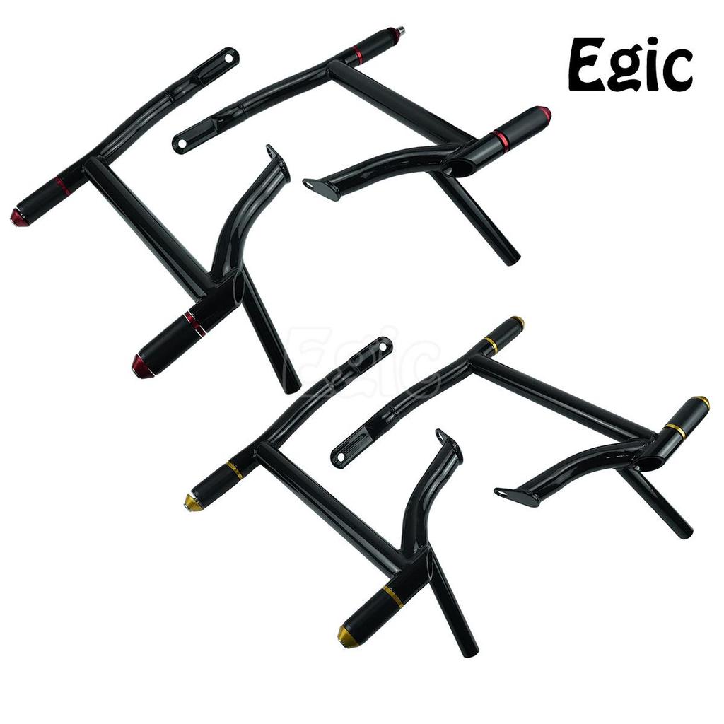 Harley Road Glide ST Series Front & Rear Guard Bars with Crash Pads (2014-2023)