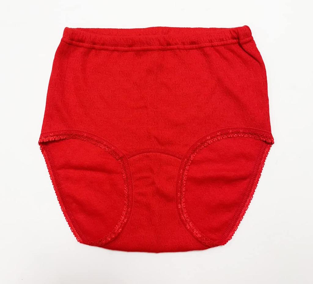 Red Red Magic Gauze in [Original Pants, Sugamo's Maruji] Shorts, 3-Pack (Made Japan, 100% Cotton) (M/L/LL (LL)