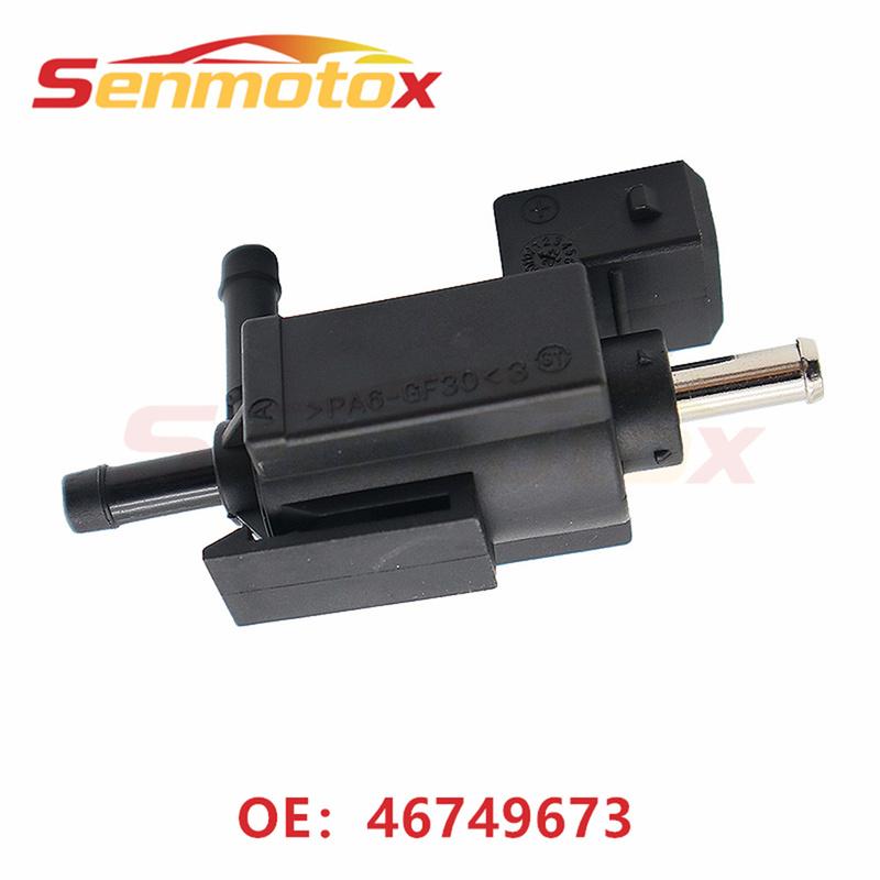 46749673 Turbocharger Vacuum Solenoid Valve For Fiat 500 Punto Doblo Stilo Bravo Alfa Romeo 147 Lancia Delta 60801980 46813571