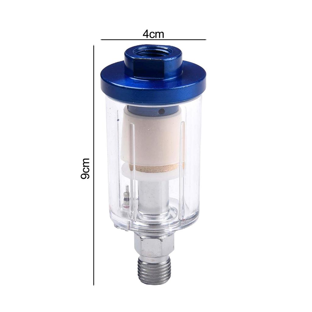 1 Stück Luftregler-Manometer Inline Öl-Wasserabscheider Filter Pneumatische Werkzeuge Für Airbrush Sprüh-Luftregler-Manometer Zubehör