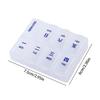 8 Grids Weekly Pill Organizer Pillbox 7-day Medicine Box Supplement Container Travel Portable Pill Cases For The Elder