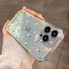 Summer Lemon Fresh Clear Phone Case for iPhone 17 16 15 14 13 12 11 Series Pro Max Plus Double Layer Protection