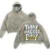 Y2K retro hoodie Harajuku patroon 3D-print lange mouwen trui nieuwe retro straat hiphop koppel
