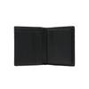 Daks Black Dd Plate Logo Matte Leather Wallet Dbwa0e362