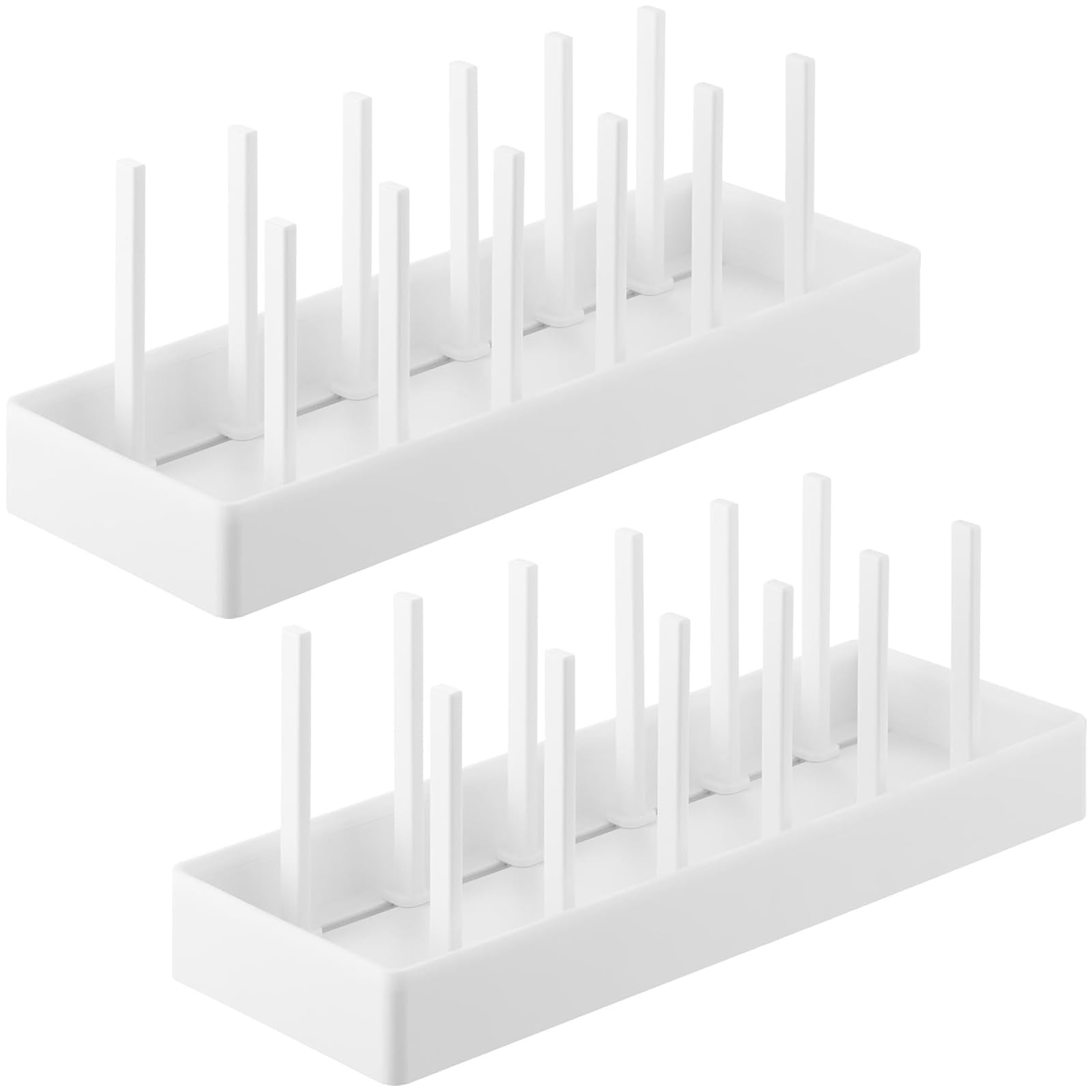 

Yamazaki Adjustable Pot Lid Frying Pan Storage Set of 1361 x 2 Under-Sink & Stand, W40, 2, Tower, White, белый