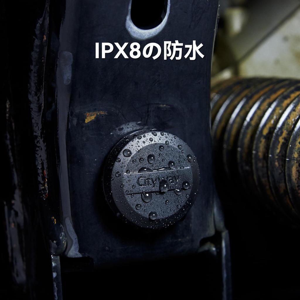IPX8 Waterproof AirTag Sticker Holder, Super Adhesive, Screw Cap Design, AirTag Holder for Bicycles, Wallets, TV Remotes, Drones, Cameras, and