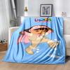 Dora Explorer Blanket Soft Warm Cozy Great for Office Picnics Livingroom All-Season Use Playful Design Ideal Gift For Birthday Valentine'S Day