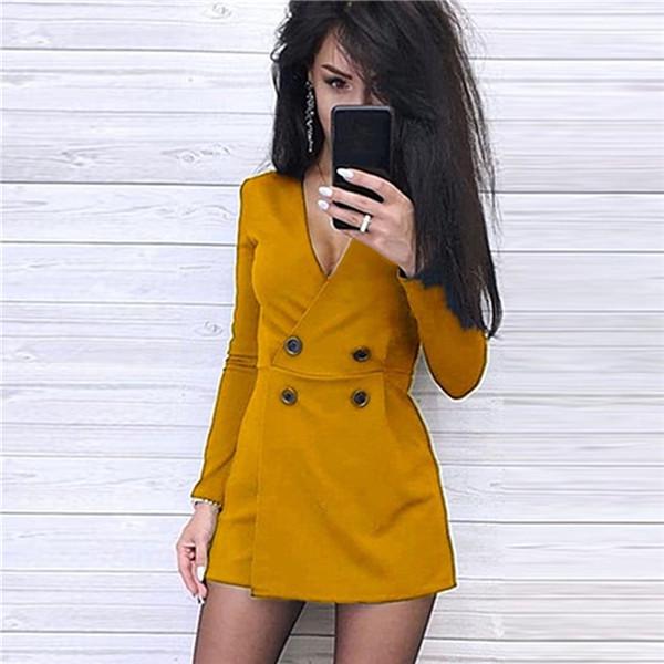 Slim Fit Tuta da donna Outfit a tinta unita Poliestere Casual Fashion  Elegante tuta a maniche lunghe acquista in modo economico — spedizione  gratuita, recensioni reali con foto — Joom