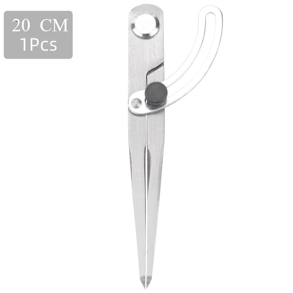 Adjustable Leather Spacing Compass Edge Creaser Wing Divider Precision Marking Gauge Woodworking Leather Sewing Stitching Tool